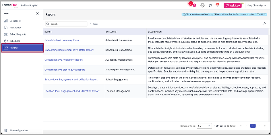 Site reports landing.png