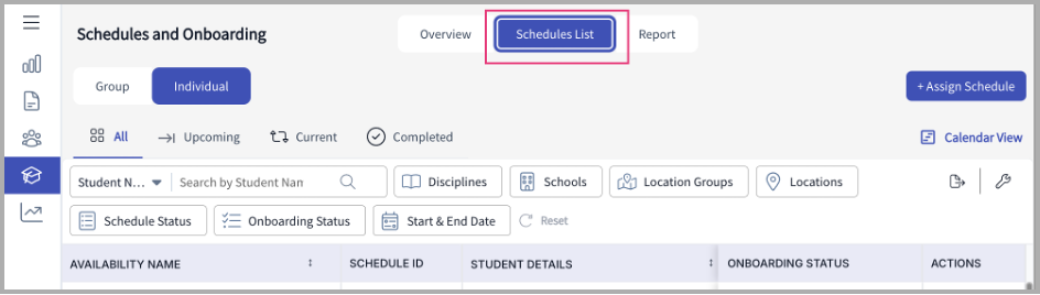 Site Schedule and Onboarding List Tab.png